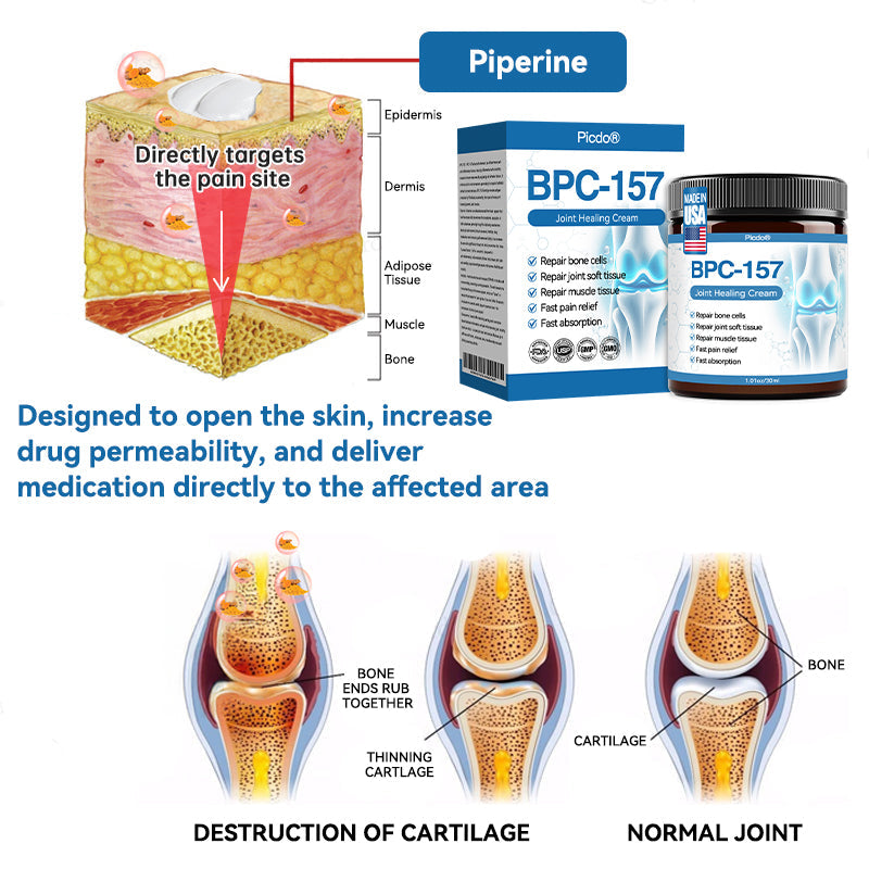 🦋𝖯𝗂𝖼𝗱𝗼® BPC-157 Joint Healing Cream🦴Treats Arthritis, Neuropathy, Rheumatism, Sports Injuries & More👍
