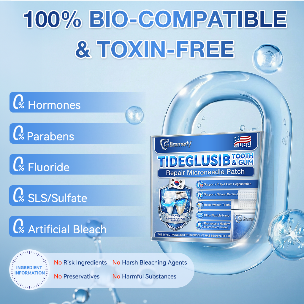 🦷𝐆𝐥𝐢𝐦𝐦𝐞𝐫𝐥𝐲® 𝐓𝐢𝐝𝐞𝐠𝐥𝐮𝐬𝐢𝐛 𝐓𝐨𝐨𝐭𝐡 & 𝐆𝐮𝐦 𝐑𝐞𝐩𝐚𝐢𝐫 𝐌𝐢𝐜𝐫𝐨𝐧𝐞𝐞𝐝𝐥𝐞 𝐏𝐚𝐭𝐜𝐡  | 𝐀𝐝𝐯𝐚𝐧𝐜𝐞𝐝 𝐒𝐭𝐞𝐦-𝐂𝐞𝐥𝐥 𝐀𝐜𝐭𝐢𝐯𝐚𝐭𝐢𝐨𝐧 𝐓𝐞𝐞𝐭𝐡 𝐒𝐭𝐫𝐢𝐩𝐬(🦷𝐑𝐞𝐛𝐮𝐢𝐥𝐝 𝐄𝐧𝐚𝐦𝐞𝐥 & 𝐃𝐞𝐧𝐭𝐢𝐧 • 𝐒𝐭𝐫𝐞𝐧𝐠𝐭𝐡𝐞𝐧 𝐆𝐮𝐦𝐬 • 𝐄𝐫𝐚𝐝𝐢𝐜𝐚𝐭𝐞 𝐓𝐚𝐫𝐭𝐚𝐫 & 𝐎𝐝𝐨𝐫 • 𝐒𝐭𝐨𝐩 𝐓𝐨𝐨𝐭𝐡 𝐒𝐞𝐧𝐬𝐢𝐭𝐢𝐯𝐢𝐭𝐲)
