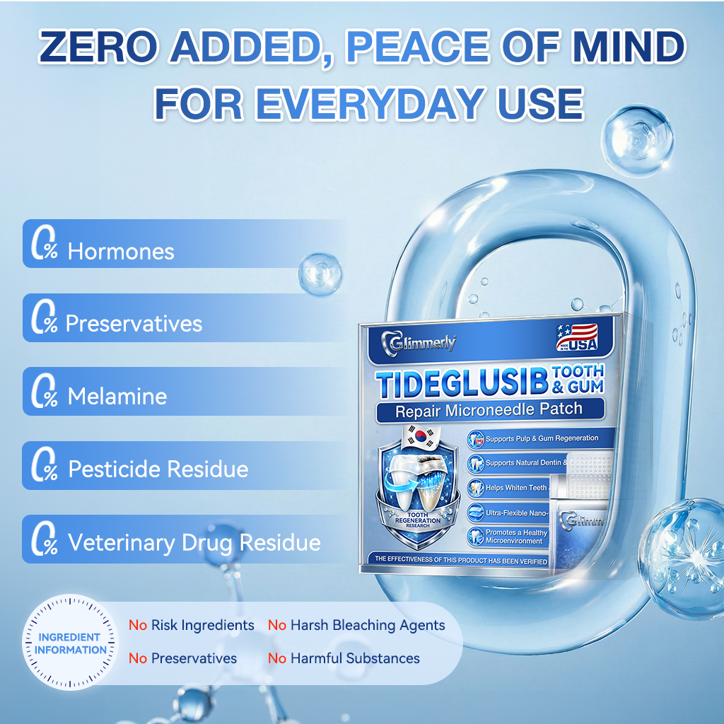 🦷𝐆𝐥𝐢𝐦𝐦𝐞𝐫𝐥𝐲® 𝐓𝐢𝐝𝐞𝐠𝐥𝐮𝐬𝐢𝐛 𝐓𝐨𝐨𝐭𝐡 & 𝐆𝐮𝐦 𝐑𝐞𝐩𝐚𝐢𝐫 𝐌𝐢𝐜𝐫𝐨𝐧𝐞𝐞𝐝𝐥𝐞 𝐏𝐚𝐭𝐜𝐡  | 𝐀𝐝𝐯𝐚𝐧𝐜𝐞𝐝 𝐒𝐭𝐞𝐦-𝐂𝐞𝐥𝐥 𝐀𝐜𝐭𝐢𝐯𝐚𝐭𝐢𝐨𝐧 𝐓𝐞𝐞𝐭𝐡 𝐒𝐭𝐫𝐢𝐩𝐬(🦷𝐑𝐞𝐛𝐮𝐢𝐥𝐝 𝐄𝐧𝐚𝐦𝐞𝐥 & 𝐃𝐞𝐧𝐭𝐢𝐧 • 𝐒𝐭𝐫𝐞𝐧𝐠𝐭𝐡𝐞𝐧 𝐆𝐮𝐦𝐬 • 𝐄𝐫𝐚𝐝𝐢𝐜𝐚𝐭𝐞 𝐓𝐚𝐫𝐭𝐚𝐫 & 𝐎𝐝𝐨𝐫 • 𝐒𝐭𝐨𝐩 𝐓𝐨𝐨𝐭𝐡 𝐒𝐞𝐧𝐬𝐢𝐭𝐢𝐯𝐢𝐭𝐲)