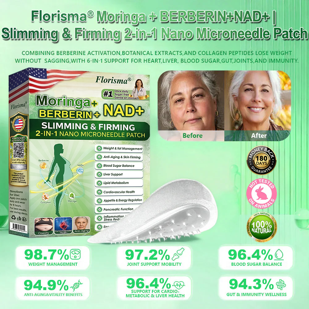 【𝐿𝑎𝑠𝑡 𝐷𝑎𝑦 𝑃𝑟𝑜𝑚𝑜𝑡𝑖𝑜𝑛 90% 𝑂𝐹𝐹 】🎪🎪Florisma® 𝑀𝑜𝑟𝑖𝑛𝑔𝑎 · 𝐵𝑒𝑟𝑏𝑒𝑟𝑖𝑛𝑒 × 𝑁𝐴𝐷+10-𝑖𝑛-1 𝐴𝑑𝑣𝑎𝑛𝑐𝑒𝑑 𝑁𝑎𝑛𝑜 𝑀𝑖𝑐𝑟𝑜𝑛𝑒𝑒𝑑𝑙𝑒 𝑃𝑎𝑡𝑐ℎ 𝟩 𝑃𝑎𝑡𝑐ℎ𝑒𝑠 𝑃𝑒𝑟 𝐵𝑜𝑥 · 𝑂𝑛𝑒-𝑊𝑒𝑒𝑘 𝑆𝑢𝑝𝑝𝑙𝑦