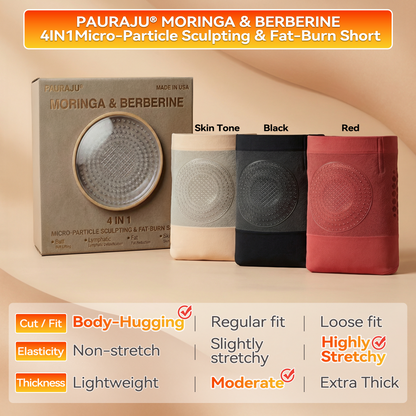 𝐎𝐟𝐟𝐢𝐜𝐢𝐚𝐥 𝐁𝐫𝐚𝐧𝐝 𝐒𝐭𝐨𝐫𝐞 |🍑🍑 𝐏𝐀𝐔𝐑𝐀𝐉𝐔® 𝟐𝟎𝟐𝟔 𝐌𝐨𝐫𝐢𝐧𝐠𝐚 & 𝐁𝐞𝐫𝐛𝐞𝐫𝐢𝐧𝐞 𝟒-𝐈𝐧-𝟏 𝐌𝐢𝐜𝐫𝐨-𝐏𝐚𝐫𝐭𝐢𝐜𝐥𝐞 𝐒𝐜𝐮𝐥𝐩𝐭𝐢𝐧𝐠 & 𝐅𝐚𝐭-𝐁𝐮𝐫𝐧 𝐒𝐡𝐨𝐫𝐭𝐬