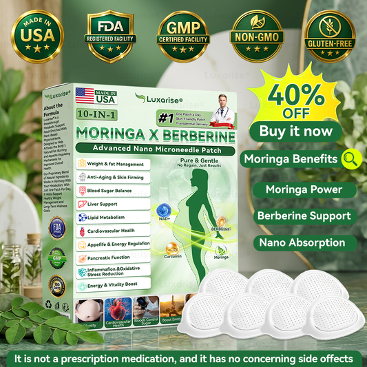𝑶𝒇𝒇𝒊𝒄𝒊𝒂𝒍 𝑺𝒕𝒐𝒓𝒆  | 𝑳𝒖𝒙𝒂𝒓𝒊𝒔𝒆® 𝑴𝒐𝒓𝒊𝒏𝒈𝒂 & 𝑩𝒆𝒓𝒃𝒆𝒓𝒊𝒏𝒆 10-𝑰𝑵-1 𝑨𝒅𝒗𝒂𝒏𝒄𝒆𝒅 𝑵𝒂𝒏𝒐 𝑴𝒊𝒄𝒓𝒐𝒏𝒆𝒆𝒅𝒍𝒆 𝑷𝒂𝒕𝒄𝒉 (𝐎𝐧𝐜𝐞 𝐃𝐚𝐢𝐥𝐲, 𝐯𝐢𝐬𝐢𝐛𝐥𝐞 𝐜𝐡𝐚𝐧𝐠𝐞𝐬 𝐢𝐧 𝟕 𝐝𝐚𝐲𝐬）✅ 𝐎𝐛𝐞𝐬𝐢𝐭𝐲, 𝐃𝐢𝐚𝐛𝐞𝐭𝐞𝐬, 𝐒𝐥𝐞𝐞𝐩 𝐀𝐩𝐧𝐞𝐚, 𝐀𝐧𝐝 𝐉𝐨𝐢𝐧𝐭 𝐈𝐬𝐬𝐮𝐞𝐬（upsell）